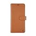 Price comparison product image Uunique London UUSGS9PLF02 2 in 1 Folio Plus Detachable Back Shell Genuine Leather Book Case for Samsung Galaxy S9+ - Tan