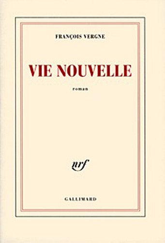 couverture de : Vie nouvelle