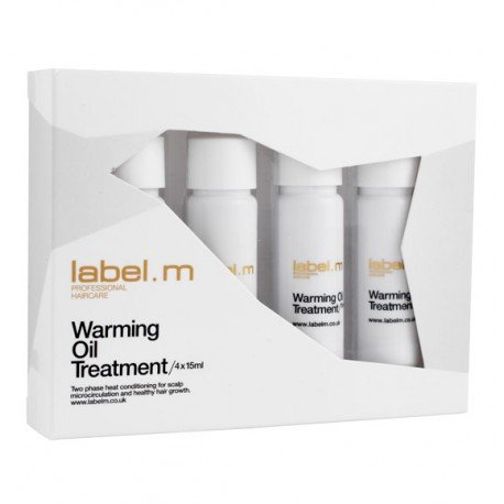 Preisvergleich Produktbild Label.m Warming Oil Tretment - 4 x 15 ml