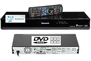 Panasonic DMR-BWT850 (Multiregion DVD player) Smart Network 3D Blu-ray DiscTM Recorder with Twin HD Recorder - 4K Upscaling & Recording etc.