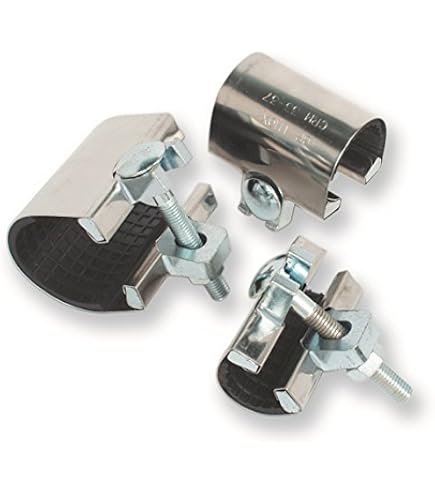 Collare di riparazione tubi Gebo Diametro 76-82 mm L 75 mm 50.01.076082.0