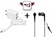 DAD COMBO PACK | 2.4A Mobile Charger + Universal Design Earphone | Supports All Smartphones like HTC Desire 820q dual sim RS.555.00