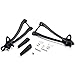 Rider Rear Passenger Footrests Foot Pegs Motor Foot Rests 2PCS Fit For Kawasaki ZX-6R 2011 2012 2013 2014