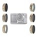 Produktbild TETAKE Actionkamera Filter für DJI OSMO Action Cam, 6tlg ND Filters Set für OSMO Action Kamera - Star CPL ND4 ND8 ND16 ND32