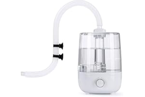 INKBIRDPLUS Reptilien Luftbefeuchter, Nebelgerät für Terrarien mit 4L Großem Tank, Ausziehbarem Rohr, Ultraleiser Zerstäuber mit Trockenlaufschutz, für Reptilien, Amphibien, Nasspflanzen