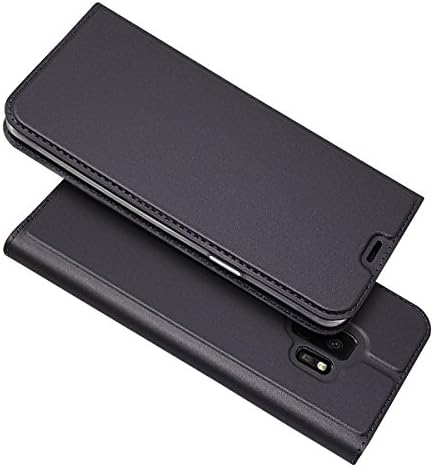 For Samsung Galaxy S9 Case, SingMax Skin Pro Series Ultra Slim Layered Dandy ,Kickstand,Magnetic Closure,TPU bumper,Full Body Protection For Samsung Galaxy S9 smartphone (For Samsung Galaxy S9, dark gray)
