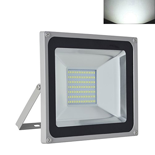 Preisvergleich Produktbild Himanjie® 100W LED Außenstrahler Kaltweiß Strahler Flutlicht 220V Aluminium Wandstrahler wasserdicht