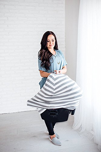 Multi Bio Baumwolle Still Baby Auto Set Cover Himmel Warenkorb Bezug Swaddle Decke für Säuglinge Neugeborene Kleinkinder Dusche Geschenk (Classic) - 6