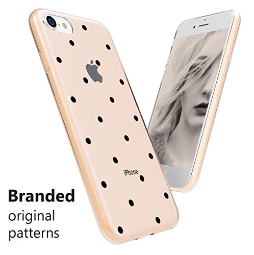 OOH COLOR   Estuche de dise ador con el motivo MPA148 para el m  vil iPhone 6   6S Funda el  stica Carcasa protectora transparante con adorno puntos negros dise o s  til OOH COLOR   Estuche de dise ador con el motivo MPA148 para el m  vil iPhone 6   6S Funda el  stica Carcasa protectora transparante con adorno puntos negros dise o s  til