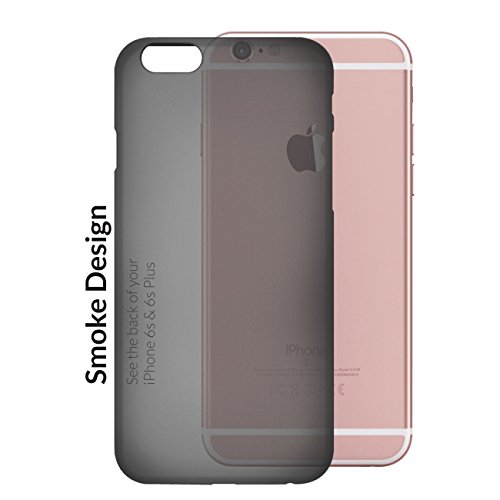 Orzly   - FLEXISLIM SUPER SLIM CASE  0 3mm  for iPHONE 6  Smallest Model   4 6 inch  - Caja DURO Funda en Semi Transparent NEGRO - Dise  ado por Orzly   exclusivamente para APPLE IPHONE 6  PEQUE  O VERSION - 4 7  Modelo  - 2014 Model SmartPhone   Tel  fono M  vil   Mini Phablet   Small iPhablet