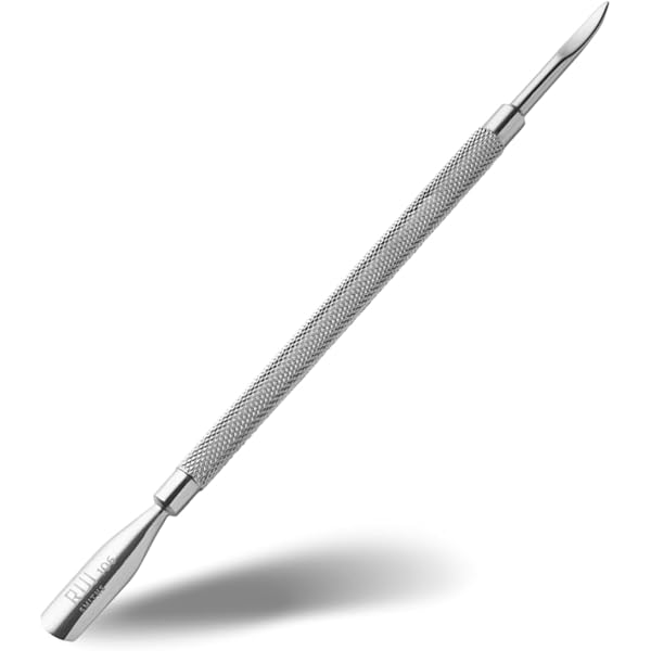 Premium Nagelhautschieber Aus Edelstahl – Doppelseitiges Nagelpflege-Werkzeug Zum Entfernen Von Gel-Lack & Nagelhaut