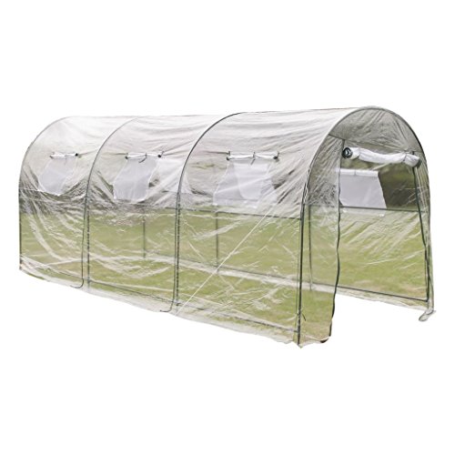 Más Barato vidaXL Invernadero Portátil de PVC Transparente Caseta de
Plantar Jardinería en Amazon