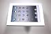 Produktbild ODYSSEY iPad Wandhalterung drehbar Weiss, Hoch/querformat/Home Button Abdeckung. Für iPad AIR, iPad 2-4 und den meisten 9.7 Zoll Tablet-PCs
