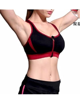 Le particelle del fitness professionale anti-sag nessun anello in acciaio movimento bra vest ragazze guide di...