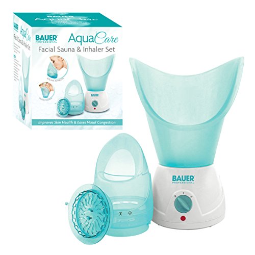 Bauer Aqua Care 38680 - Juego de sauna e inhalador facial
