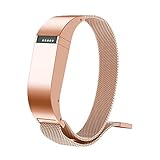 IGEMY Fitbit Flex Milanese Edelstahl Smart Watch Band (Roségold)