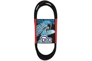 D&D PowerDrive A37/4L390 V Belt, A/4L, Rubber, 1/2" x 39" OC