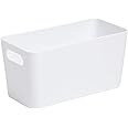 Wham 6.01 Rectangular 20cm Home Studio Storage Basket (White)