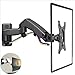 Produktbild YCRD Display Bracket Arm, Drehbare Lift Teleskopstütze, Home Office Wandmontage Arm Hanging Rack, Geeignet Für 17-27 Zoll Monitor,Black