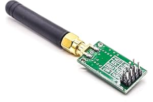 Elecbee CC1101 Wireless Module 433 MHz Long-Distance Industrial Grade Wireless Transceiver Module,Wireless RF Transceiver with SMA Antenna, Support 2-FSK, GFSK and MSK Modulation Methods