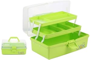 EeAaSsTy cajas de costura, herramientas de artesanía, cajas de medicina, cajas de almacenamiento de accesorios para el cabello. Caja de almacenaje Lego para manualidades y materiales de clasificación