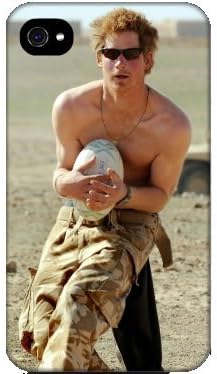 Prince Harry Hard iPhone 4/ 4S Case / Cover - Black