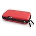 Produktbild MystiTL Tragbare Festplatte Kabel und sonstiges Zubehör für Electronisches Zubehöre Organizer Case Tasche Psp Spiel Taschen Tragetasche Wasserdicht für USB Drive Shuttel, Rot