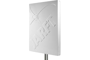 JARFT J4GMB-14 LTE Directional Antenna with 2.5 m Cable Weatherproof LTE Outdoor Antenna, 14dBi Power Gain, Multiband, Suitable for LTE Routers