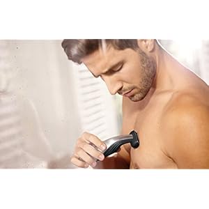 Philips Bodygroom BG2026/15 – Wireless Body Groomer, Wet and Dry Use with Accessory for Back Black and Silver - Image 12