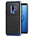 Price comparison product image VRS Design Samsung Galaxy S9 Plus Case, Dual Layer Protective Phone Case [Black + Deep Sea Blue] Premium Shockproof TPU Silicon | Heavy Duty PC Bumper Cover [High Pro Shield] for Samsung S9 Plus