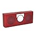 Produktbild WYXlink Ultra-dünner beweglicher Stereo drahtloser Bluetooth Lautsprecher für SmartPhone Tablette PC (red)