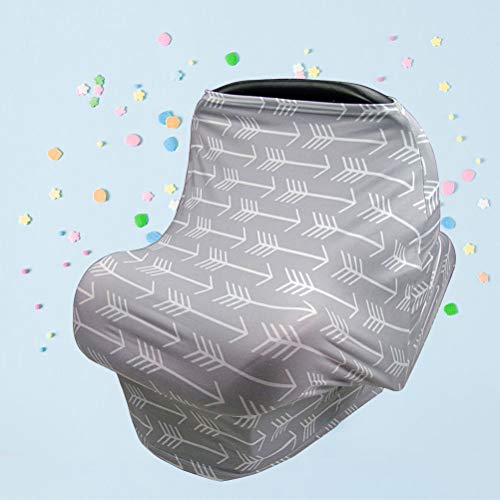 Preisvergleich Produktbild HEALIFTY Infant Kinderwagen Abdeckung Stillzeit Schal Kinderwagen Abdeckung Handtuch Pflege Cover Schal für Kleinkind Baby (Pfeilspitze Muster)