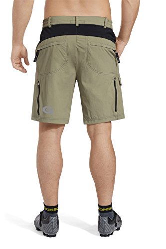 Pantalón corto de ciclismo para hombre GONSO ARICO V2, Mermaid, 6XL, 15006 - Gonso