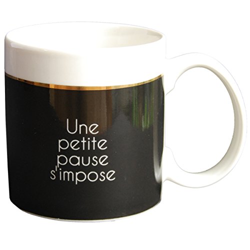 LA CARTERIE Mug cadeau à message  Une petite pause s'impose