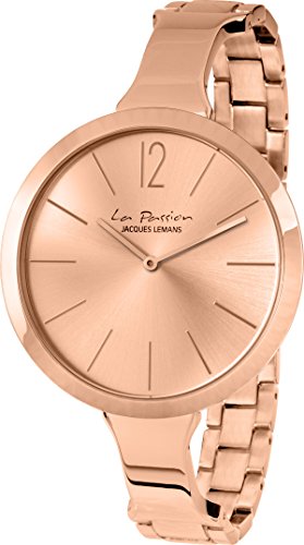 Jacques Lemans Damen-Armbanduhr La Passion Analog Quarz Edelstahl LP-115G Jacques Lemans Damen-Armbanduhr La Passion Analog Quarz Edelstahl LP-115G