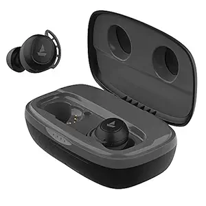 (Renewed) boAt Airdopes 441 Pro TWS Ear-Buds with IWP Technology, Up to 150H Playback with Case, Power Bank Function, IPX7 Water Resistance, Super Touch Controls, Secure Sports Fit & Type-C Port(Active Black)