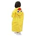 1-8 Year-Old Fashion Cute Baby Girls Baby Boys Skin-friendly Waterproof Raincoat Kids Poncho Animal Style Little Children Snow Rainy Day Wear Cute Cartoon Waterproof Hooded Raincoat Jacket All Seasons (Yellow, S)