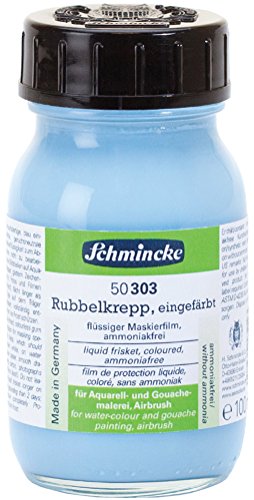 Schmincke Rubbelkrepp EINGEFÄRBT, 100ml Glas