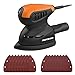 Price comparison product image Detail Sander, Meterk Random Orbital Sander 125W 13500RPM Mouse Detail Sander with Dust Extraction Port,Compact Ergonomic Design for Hand