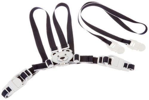 Clippasafe Easy Wash Harness & Reins (Character Navy White)