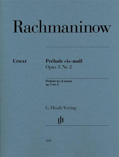 Prélude - C sharp minor - op. 3, no. 2 - piano - ( HN 1211 ): Instrumentation: Piano solo