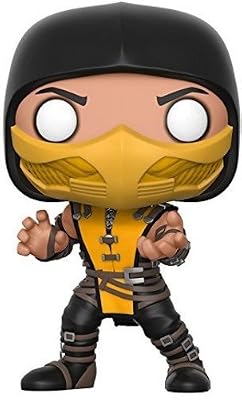 Funko- Figurines Pop Vinyle: Games: Mortal Kombat: Scorpion, 21685