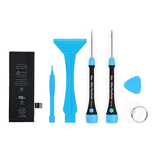 Preisvergleich Produktbild iDoc Akku Reparaturset für iPhone SE, komplett mit benötigtem Werkzeug