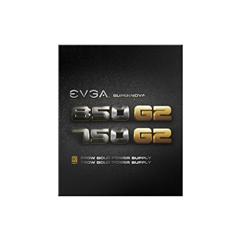 EVGA Supernova 850 G2, 80+ Gold 850W, Totalmente Modular, Modo EVGA Eco, Garantia de 10 Anos, acompanha testador Power On Self Tester para Fonte de alimentação 220-G2-0850-X2 (EU)