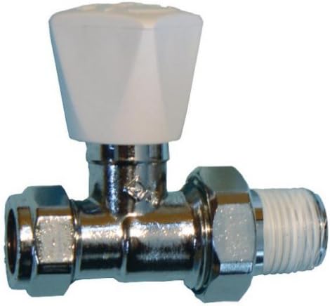 8mm Straight Radiator Valve