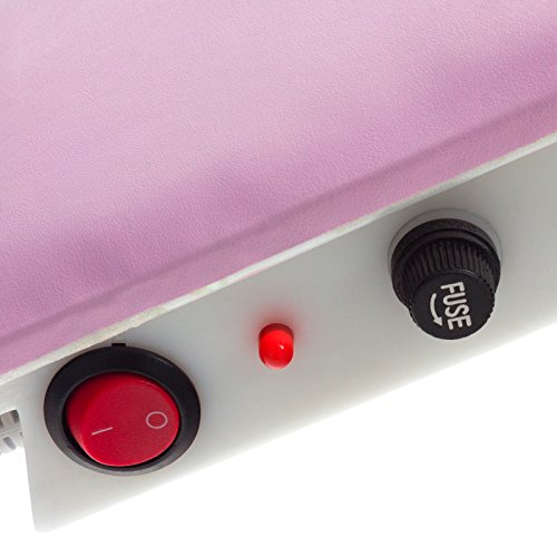 Smartfox Nagelstaubsauger Staubabsaugung Tischsauger für Maniküre in pink - 3