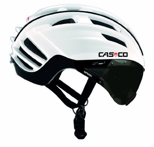 Casco Speedster Velocidad de Ciclismo Unisex, Color Blanco, Talla M