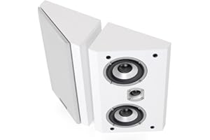 RO&CO Dynavoice - Couple de Enceintes de étagère, Mur, Plafond. idéal pour Dolby Atmos. réf. Magic FX-4. Blanc.