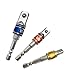 Produktbild 3 tlg 1/2'' 1/4'' 3/8'' Adapter Set,Sechskant Stecknuss adapter Stecknuss Adapter Steckschlüssel Schraubenschlüssel Nuss Set Verbindung Kopfverlängerung mit Farbbänder für Akkuschrauber