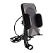 Produktbild Williamly Fahrrad Telefonhalterung, 360 ° Telefonhalterung Ständer Mit USB-Ladegerät Für Motorrad, E-Bike, E-Roller, ATV, Auto, Kompatibel Mit 3,5-7 Inch Handys